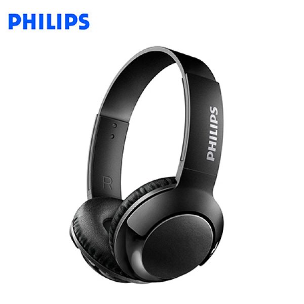 AUDIFONO C/MICROF. PHILIPS BLUETOOTH BLACK