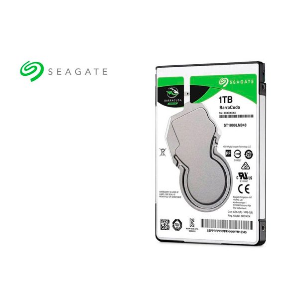 DISCO DURO 1TB SEAGATE BARRACUDA SATA 6.0 Gb/s 2.5"