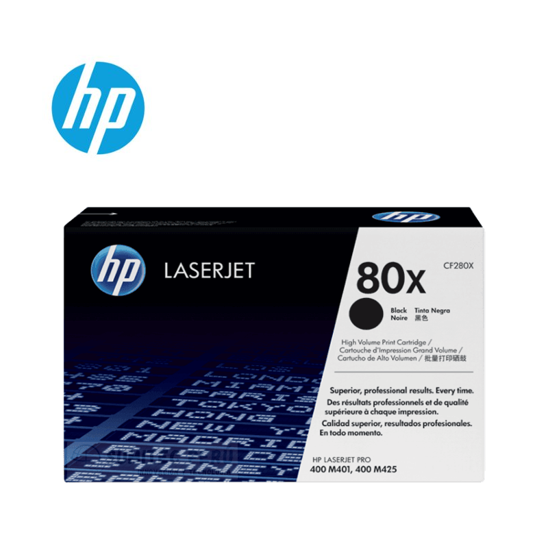 TONER HP CF280X (80X) L.J. M401N NEGRO