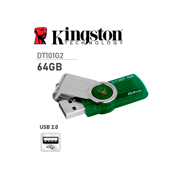 MEMORIA USB 64GB KINGSTON DT101G2