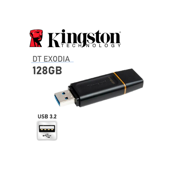 MEMORIA USB 128GB KINGSTON DT EXODIA