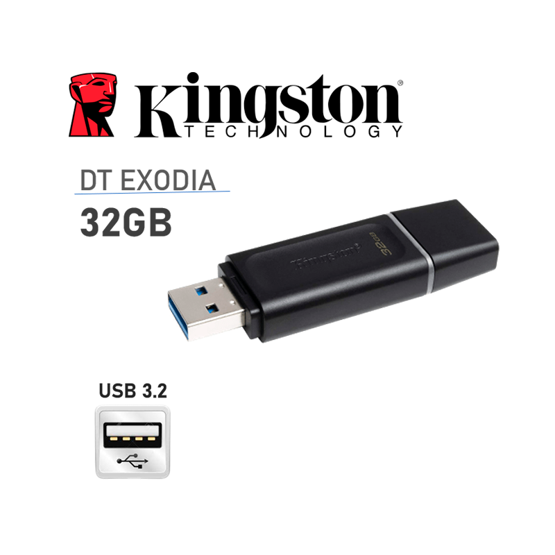 MEMORIA USB 32GB KINGSTON DT-EXODIA
