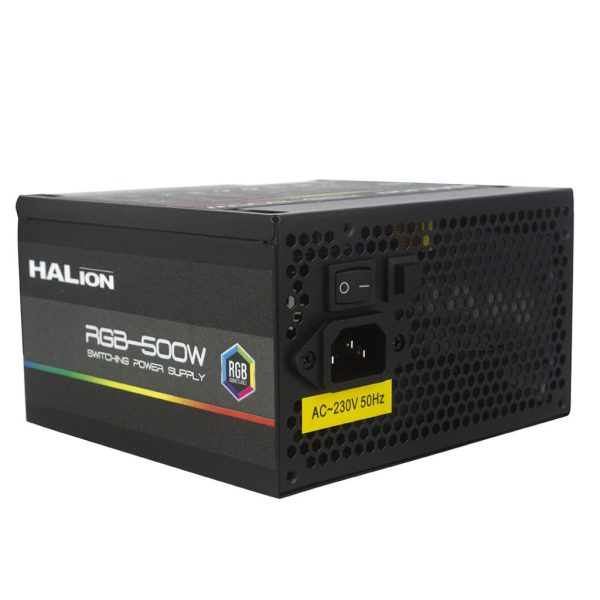 FUENTE DE PODER HALION RGB-500