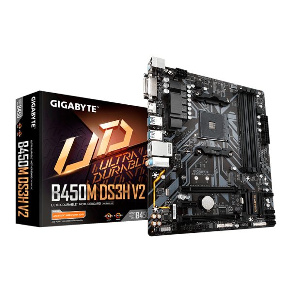 PLACA GIGABYTE B450M DS3H V2