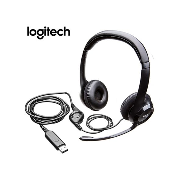 AUDÍFONO C/MICROF. LOGITECH H390 USB CANCELACIÓN DE RUIDO