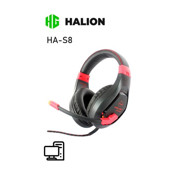 AURICULAR GAMER HALION HA-S8