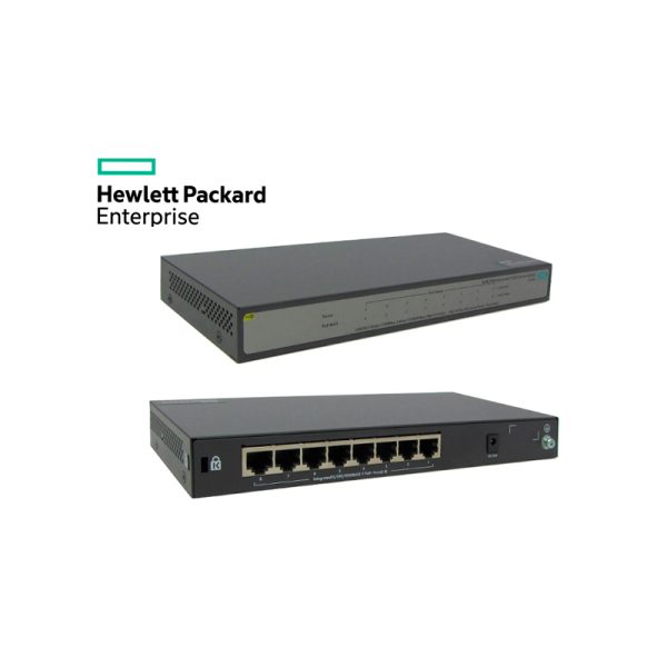 SWITCH HPE OfficeConnect 1420 JH330A, 8G, 8 RJ-45 GbE, PoE (64W).