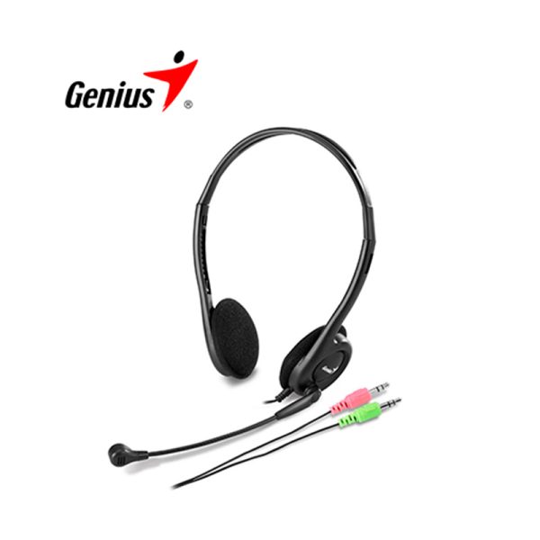 AUDÍFONO C/MICROF. GENIUS HS-200C BLACK