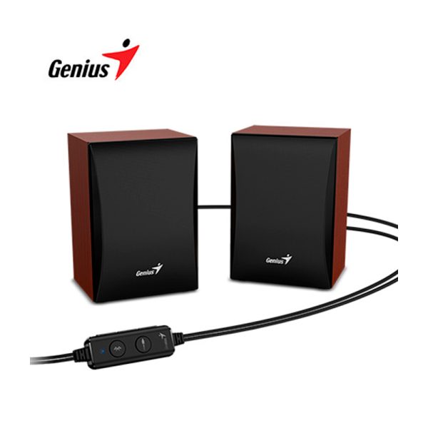 PARLANTE GENIUS SP-HF380BT USB POWER WOOD