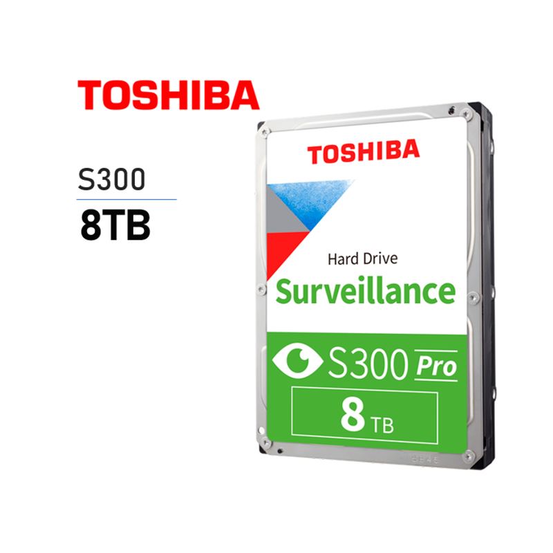 DISCO DURO TOSHIBA S300 8TB PRO 3.5 256MB Vigilancia