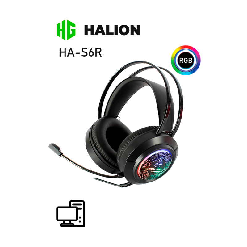 AURICULAR GAMER HALION HA-S6R