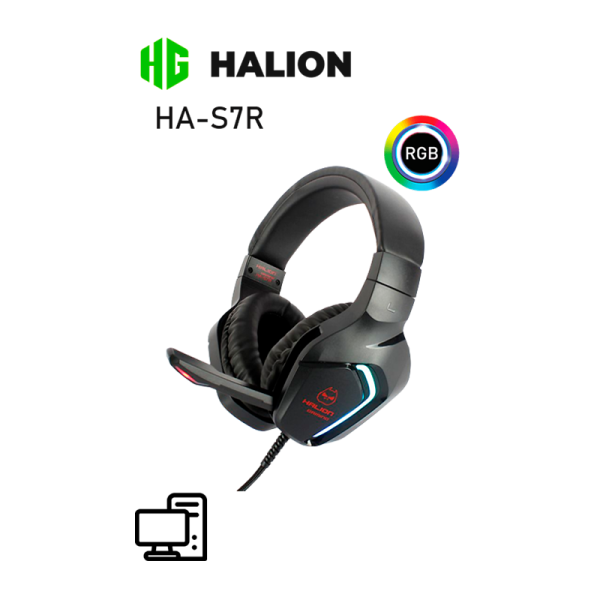 AURICULAR GAMER HALION HA-S7R RGB