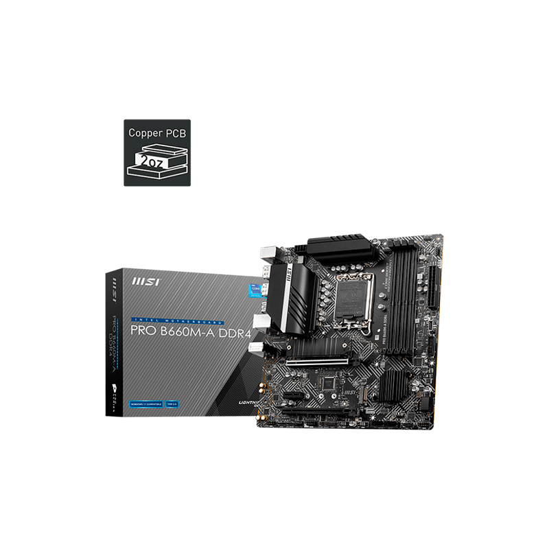PLACA MSI PRO B660M-A DDR4